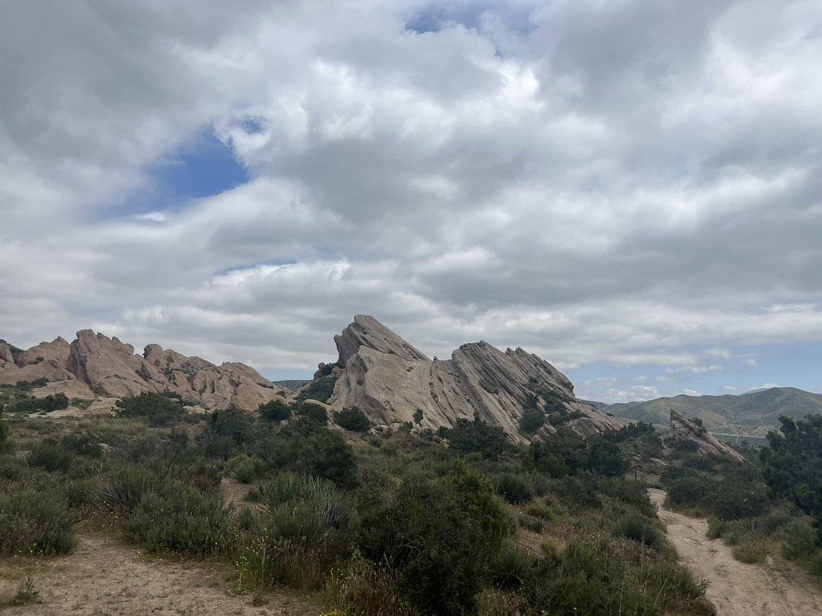 Vasquez Rocks today on the road trip. Managed to get in a good hike too! I can’t even say how nice it is to spend it with the oldest. He’s 19 and will be out in the world some day, every second is cherished.