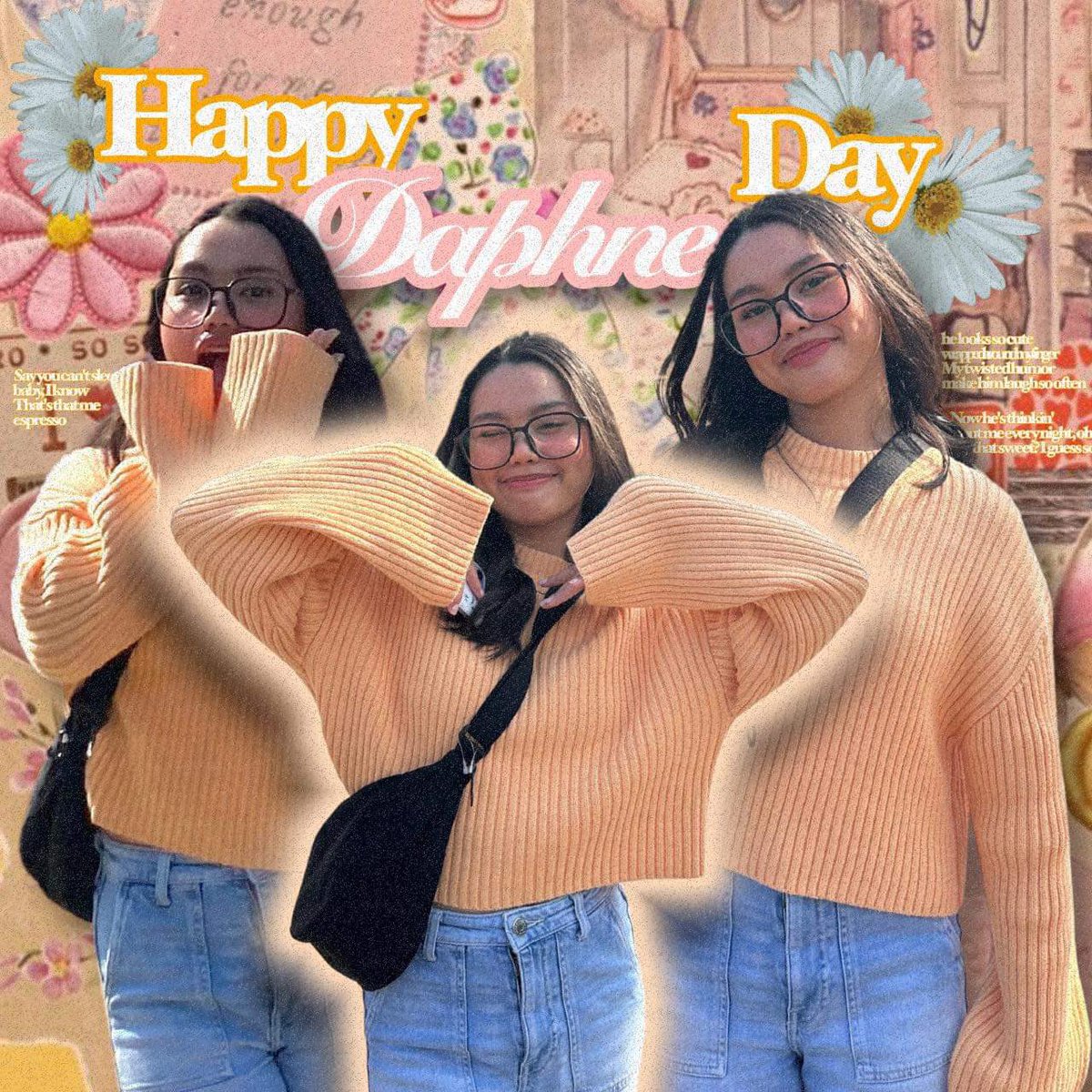 humONEities's tweet photo. She was like a shot of espresso… ay

HAPPY BIRTHDAY DAPHNE! 💗✨ Continue to shine and sparkle like you do everyday. We appreciate your amazing leadership skills and your dedication to your position. We will always love your iconic “guys…” 🤣 https://t.co/kXAUvKlZWm
