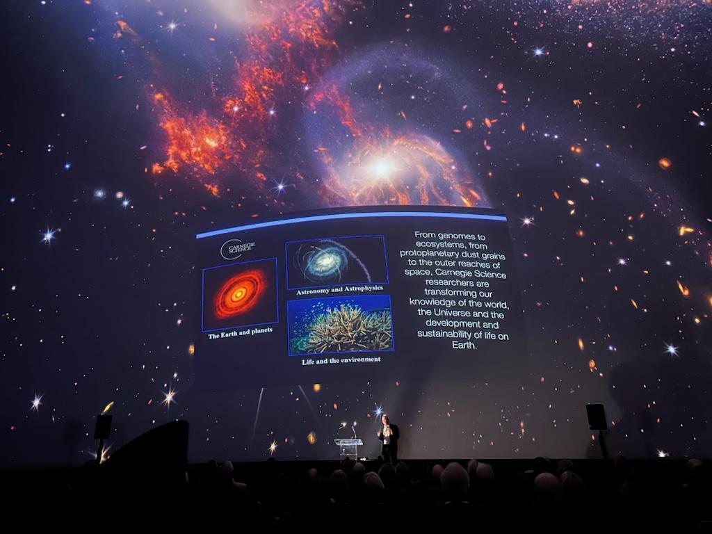 Carnegie Science (@carnegiescience) on Twitter photo Our <a href="/CarnegiePres/">Carnegie President</a> Eric D. Isaacs talks to YPO Gold Chicago at Adler Planetarium tonight about the scope of Carnegie Science's groundbreaking research initiatives. Our <a href="/CarnegiePres/">Carnegie President</a> Eric D. Isaacs talks to YPO Gold Chicago at Adler Planetarium tonight about the scope of Carnegie Science's groundbreaking research initiatives.