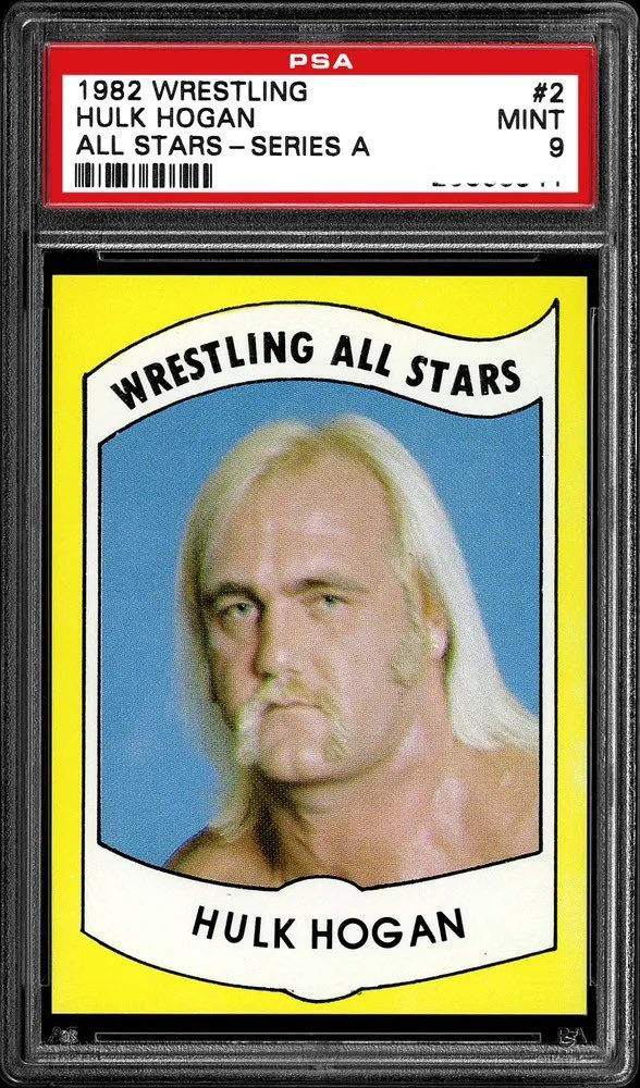Looking to buy a PSA 9 1982 Hulk Hogan All Stars. Will pay very fair price and immediately. ❤️