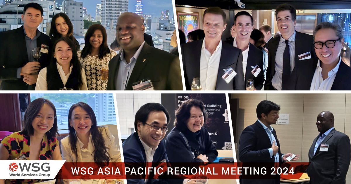 WorldServsGroup's tweet photo. Thank you to our attendees from 20+ jurisdictions including members and guest speakers, and host firm Atsumi & Sakai for a successful #WSG Asia Pacific Regional Meeting 2024 in #Tokyo!
#WSGEvents2024, #WorldServicesGroup, #legal, #law #lawyers #AsiaPacific #globalbusiness https://t.co/iVV6NZDGsl