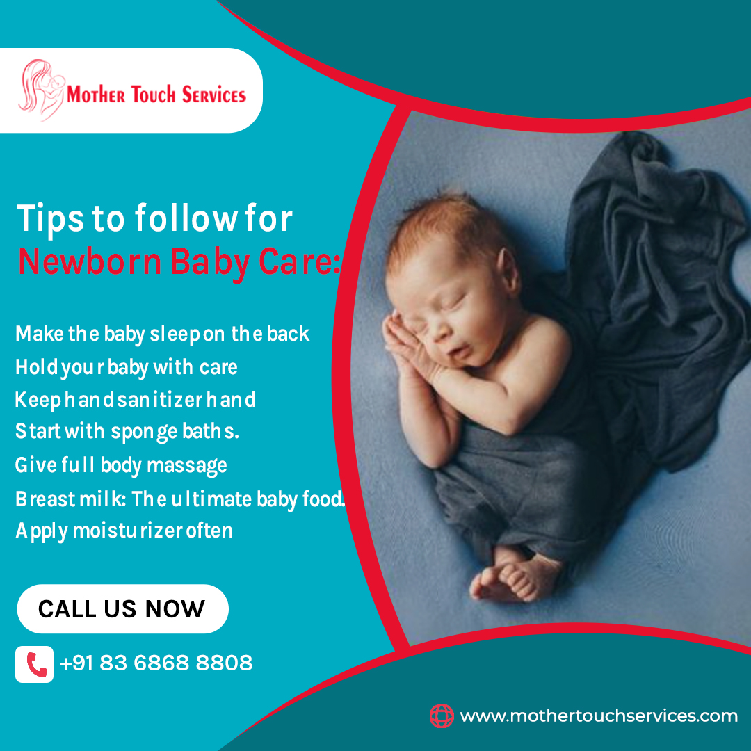 Expert care for your newborn, only at Mother Touch Services. 💖👶

Contact us at 8368688808 or email us at info@mothertouchservices.com

#newborncare #babysitter #familycare #babycare #maternitycare #elderlycare #homenursing #nannysitter #mothertouchservices