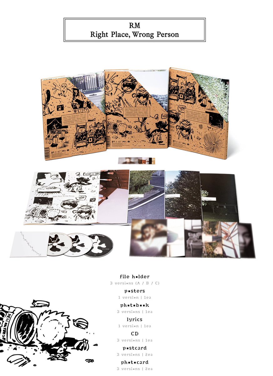 sugamihoney's tweet photo. EL ALBUM DE NAMJOON RPWP tendra tres versiones, con sus respectivos postcards, pc, photobook. TODO LUCE TAN HERMOSO LO NECESITO @&amp;$/??? 😭😭💗

RIGHT PLACE WRONG PERSON IS COMING 
RM IS COMING
NAMJOON IS COMING
#RightPlaceWrongPerson https://t.co/aLr4ct15al