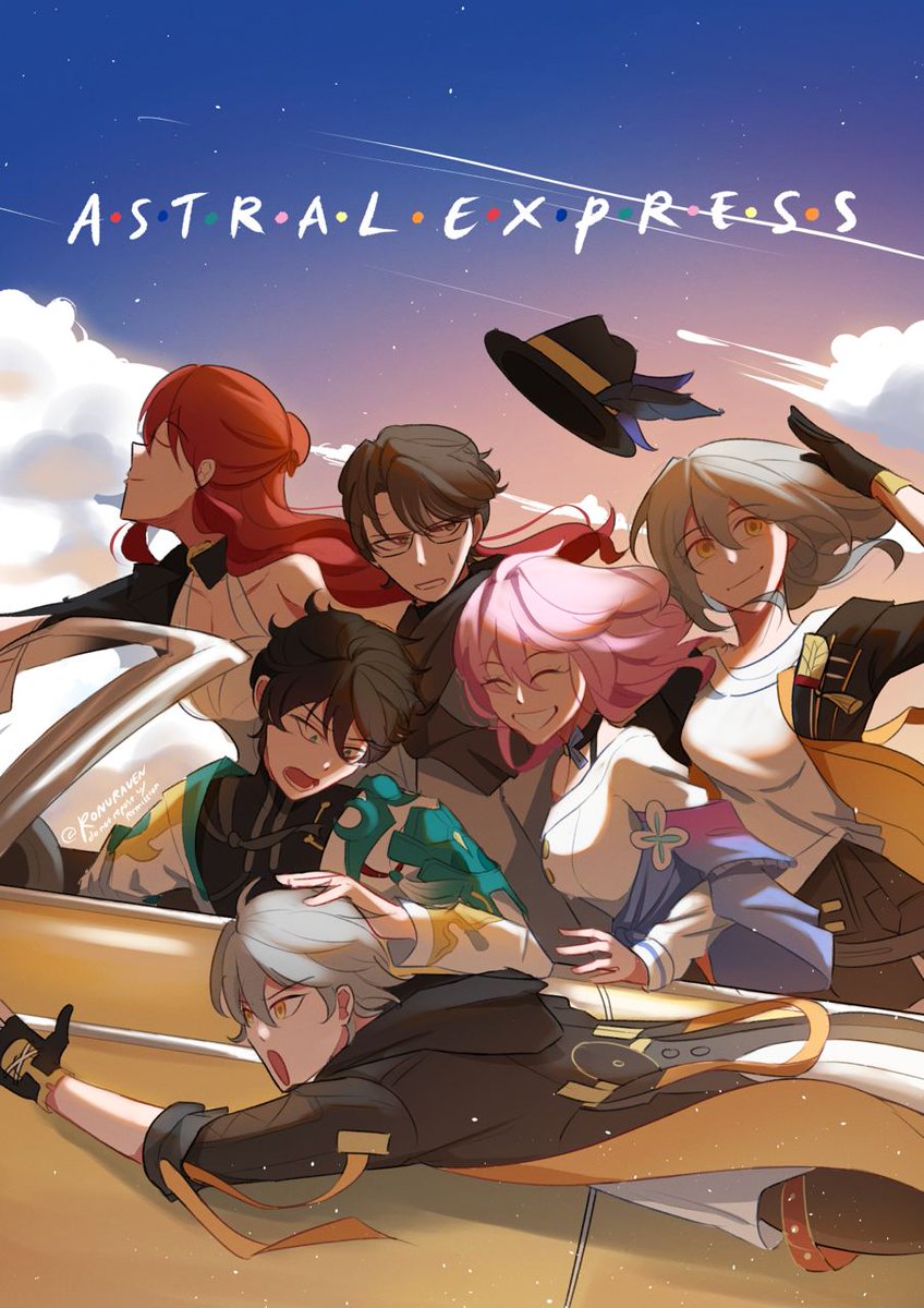 ronuraven's tweet photo. I'll be there for you
(When the journey lead us starward)

#HonkaiStarRail #HSRHBD #HSR1Year https://t.co/661XD3t9Qf