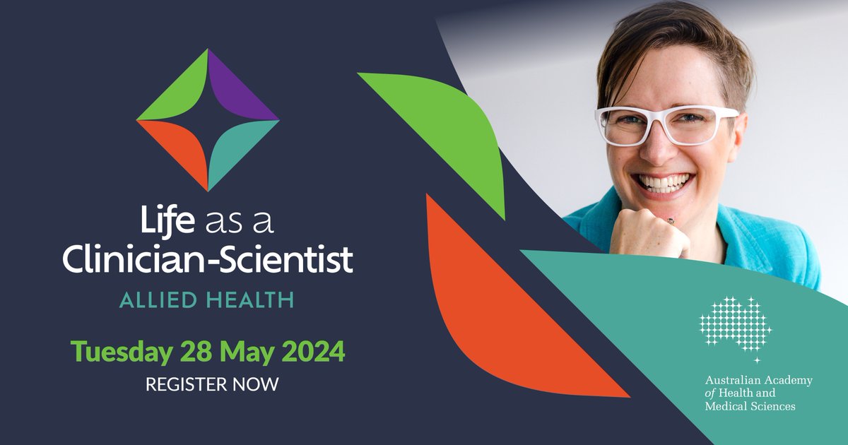 Life as a Clinician-Scientist Allied Health speakers include: @ProfLaurenBall of @UQHealth, @kadepaterson of @UniMelb, & @Mihiri_Silva of @MCRI_for_kids. Secure your spot now: bit.ly/Allied24