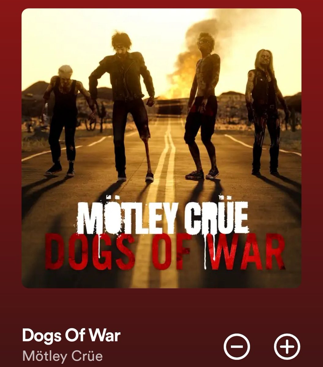 Let slip the Dogs Of War and @MotleyCrue certainly have. Great new song and superb solo from @john5guitarist plus the sound and direction overall. It cetainly rocks. @NikkiSixx @mitchlafon @BerserkerBill @RockTheseTweets @marillion073 @TheDuckLR @TTFTPR