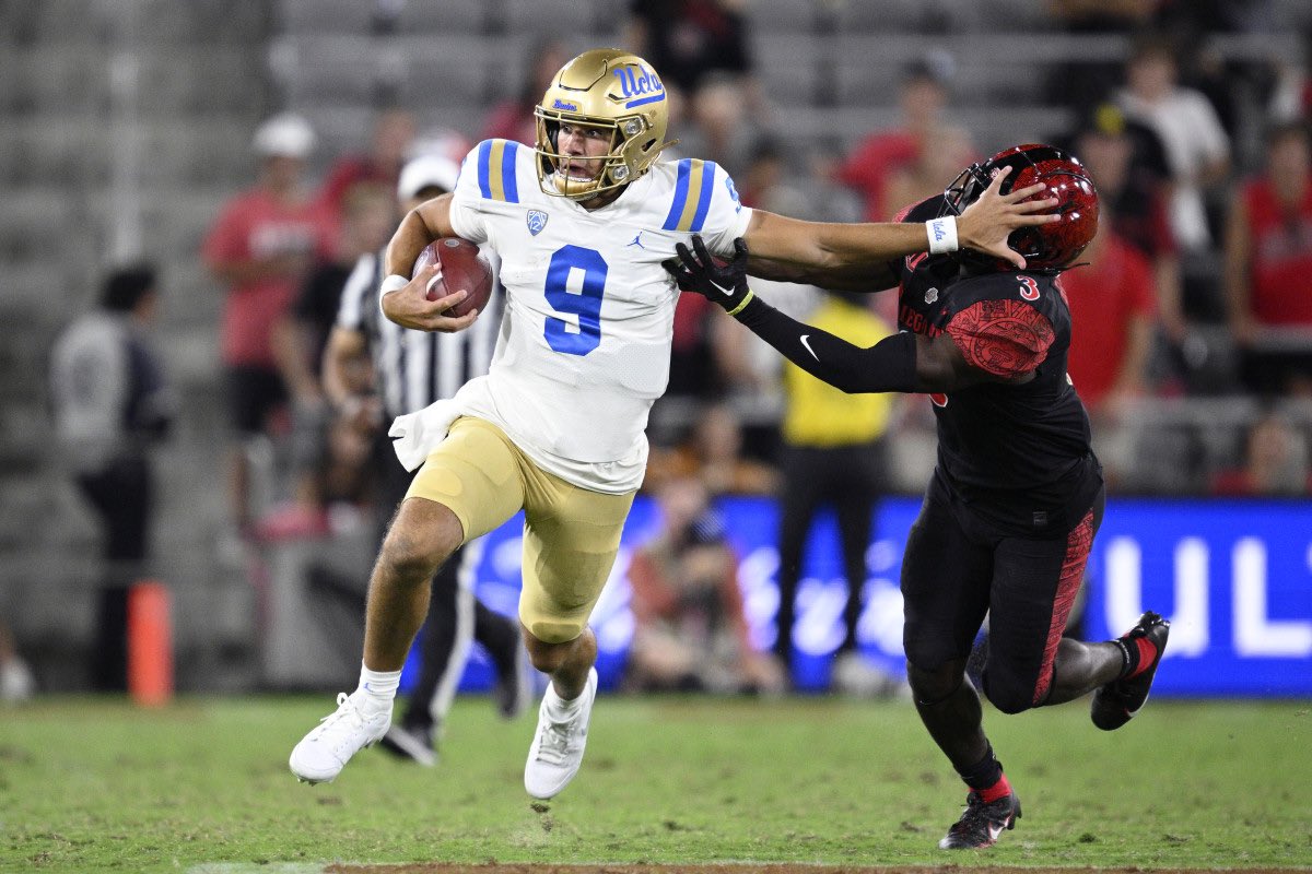 UCLA QB transfer Collin Schlee is set to visit Virginia Tech this weekend, sources tell @247Sports. Schlee, who previously visited Kentucky, started two games at UCLA last year. Was previously a starter at Kent State and posted 2,109 passing yards and 492 rushing yards in 2022.…