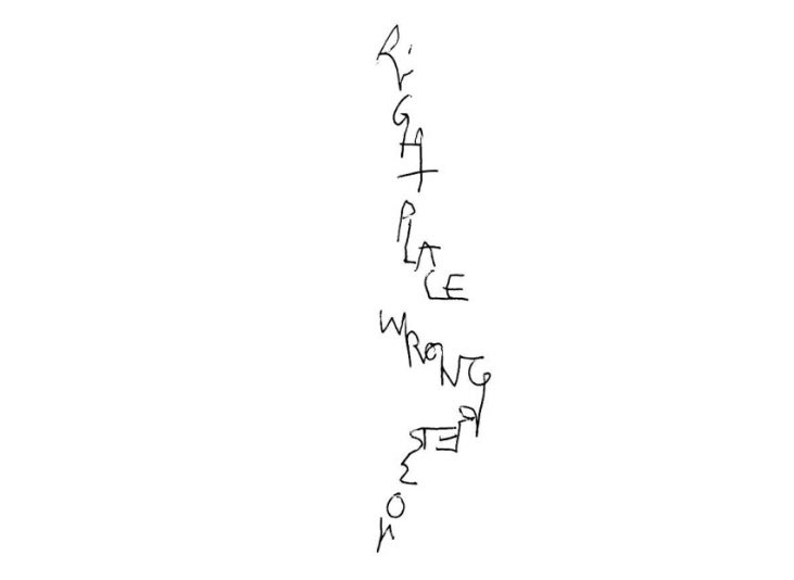 eternaldroplets's tweet photo. the "person" is flipped and can be read as "monster" https://t.co/1rYthmmLBM