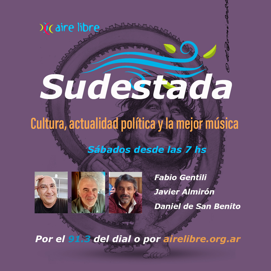 sudestada913's tweet photo. Los sábados, desde las 7 de la mañana, escuchanos por @airelibrefmok con la conducción de Daniel de San Benito, Fabio Gentili y Javier Almirón.

📻 91.3 del dial.
🌐 https://t.co/zqEamiOKRH
🌳+ info:  https://t.co/UL3ItniCNQ
.
#Radio
#ActualidadPolitica
#Noticias
#Sorteo https://t.co/muLeqS0Y53