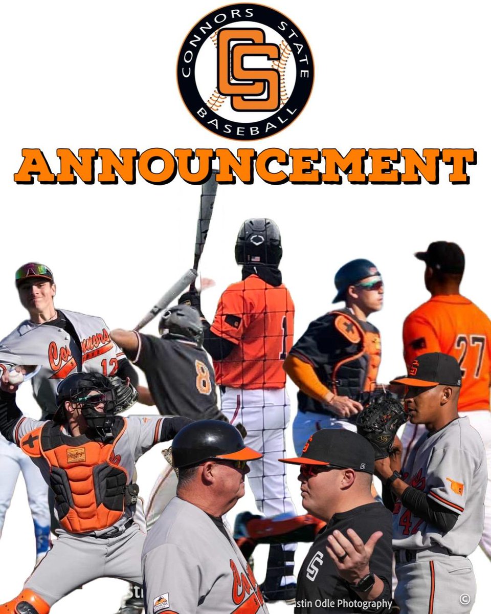 Time Change Game time for Saturday's doubleheader vs TCS Postgrad at Biff Thompson Field at Perry Keith Park has been changed to noon #SeeUatBiffandPerrys #OrangeNation @connorsstate @SoonerStateBSBL @The_Noah_Sharp