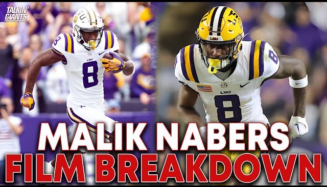 Giants WR Malik Nabers Film Breakdown (LSU) •Attacking all 3 levels of the field •Winning vertically •YAC threat •I’m so excited Watch➡️youtu.be/eCeR9nbOze0?si…