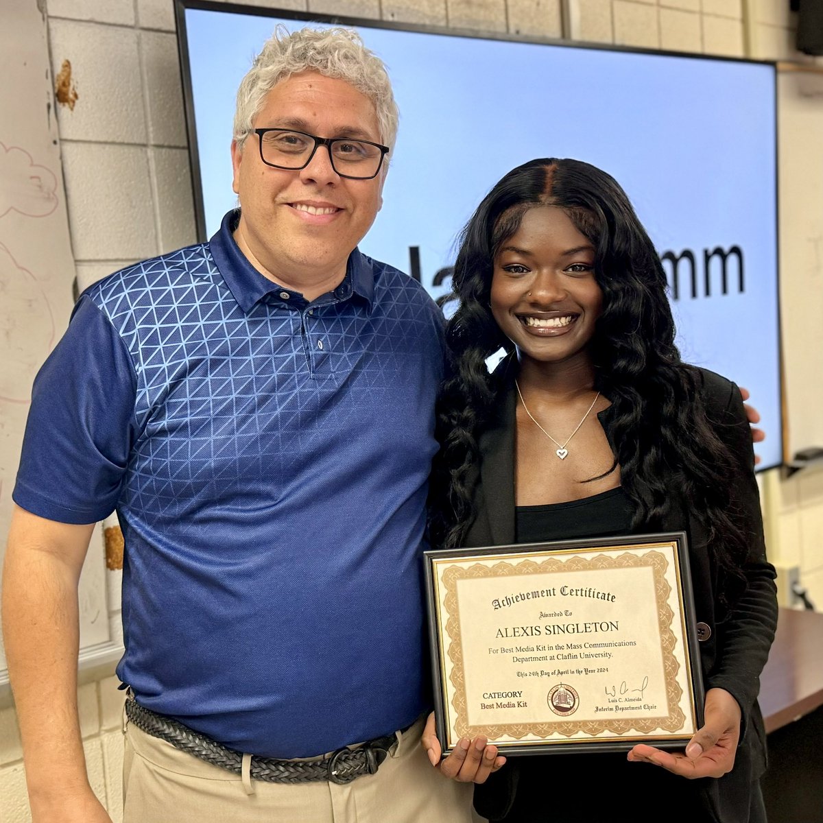 ClaflinComm's tweet photo. End of the year Panther awards! #claflinuniversity https://t.co/jisfi4x1Zu