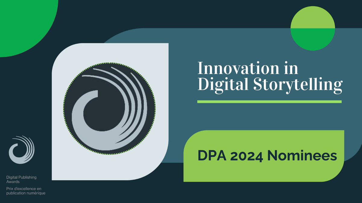 This year's nominees for Innovation in Digital Storytelling successfully leveraged technology and design to enhance storytelling. Congrats to the nominees! #DPA24 @thenarwhalca @TheGreenLineTO @ProtegezVous @RadioCanadaInfo @CBCNews @globeandmail