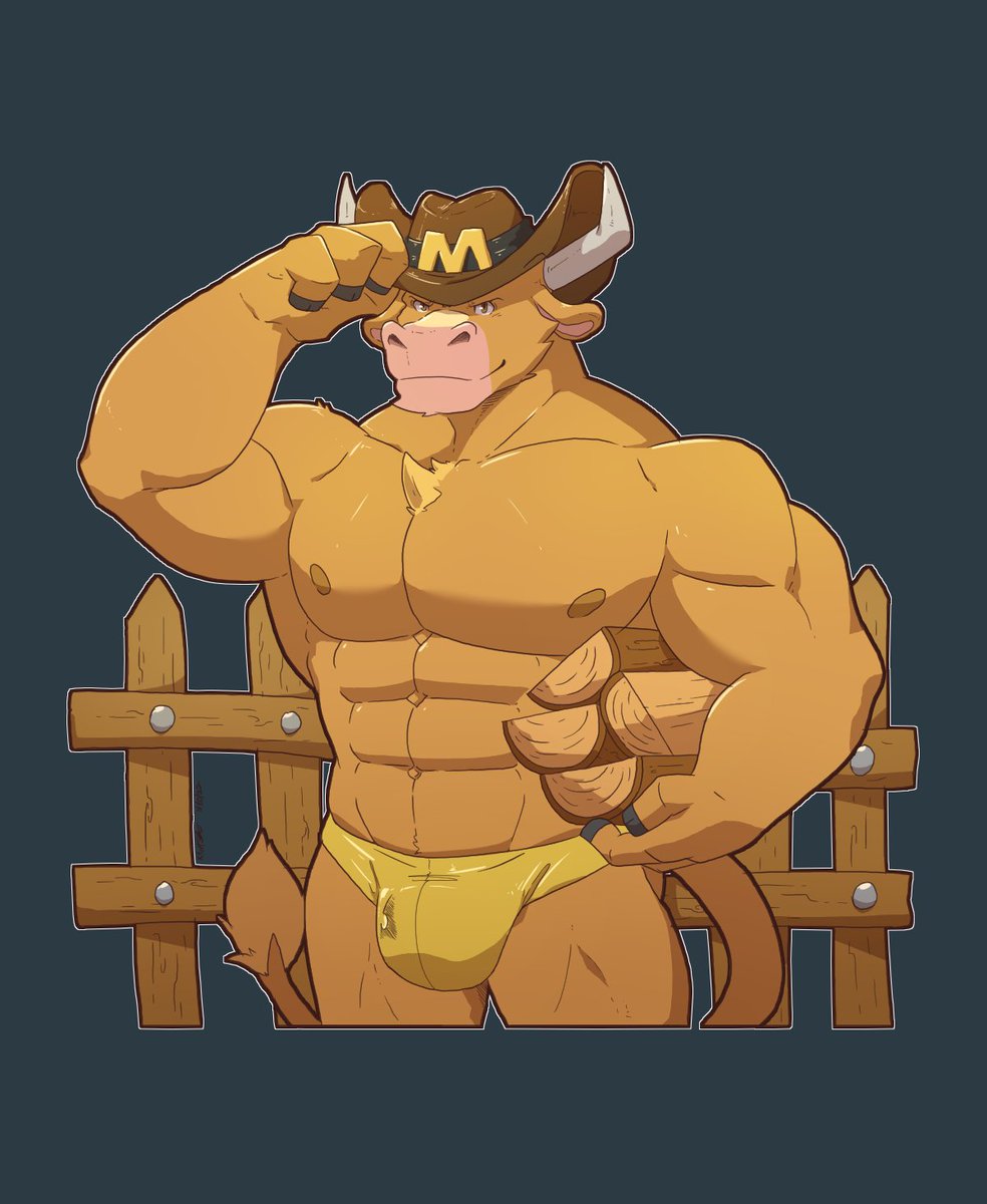 MarshalMoo's tweet image. You're papa bull is back
