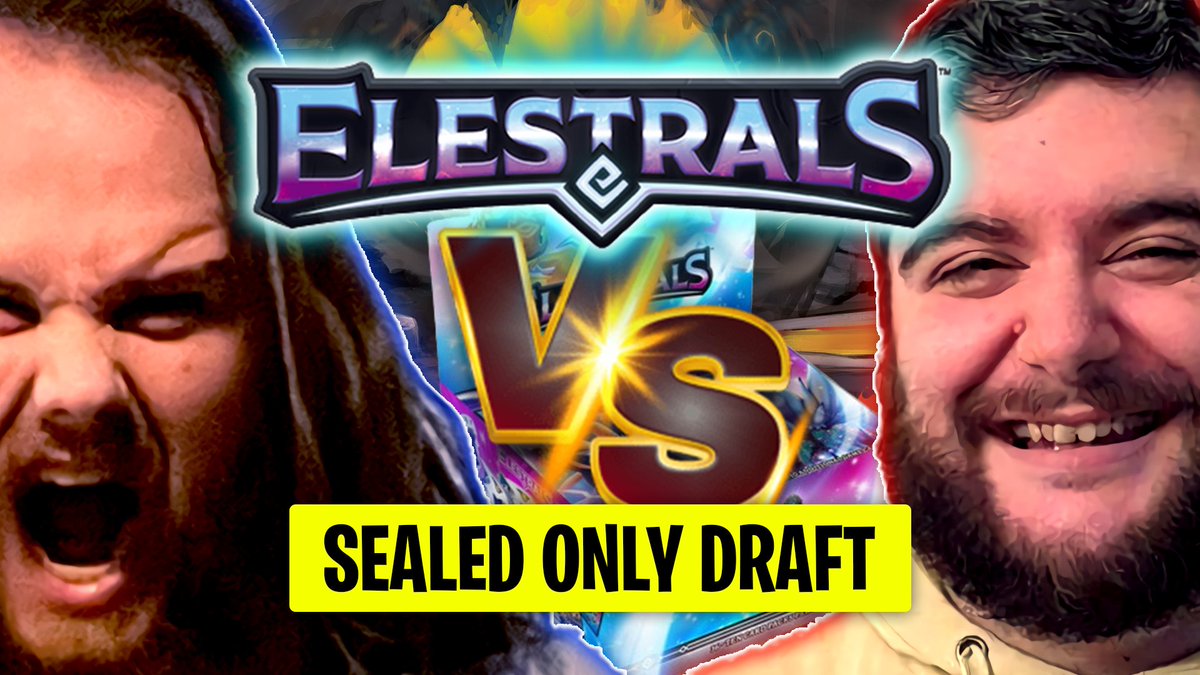 NEW VIDEO UP ON THE CHANNEL! @soldier_bean & @CalebDOTexe_ met up in person and raised the bar for our TCG content quality!

Give the new vid a watch, even if you're not super familiar with Elestrals, you might learn something ;)

(link in comments)