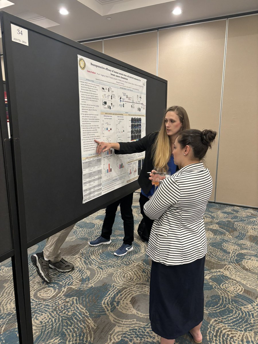 acharya_munjal's tweet photo. Top-ranked research abstract, platform presentation and travel award!
Proud of our grad student Casey Hudson for presenting two stem cell projects at #ASNTR Clearwater Beach, Florida. American Soc. Neural Therapy & Repair! Go Casey! #CIRM #NIH #AcharyLab https://t.co/9NNd02h8Lp