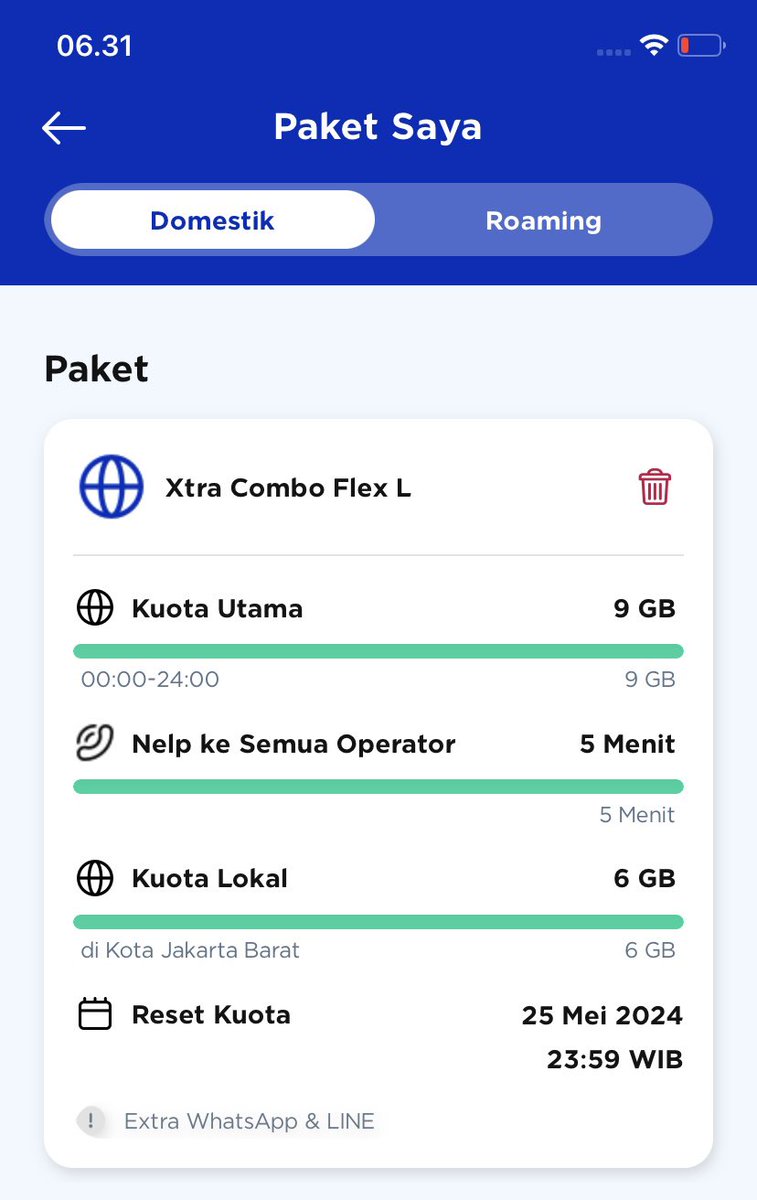 Evahawa's tweet photo. @XLAxiata_Tbk @myXL Ini yg saya terima https://t.co/nPO3IUHklo