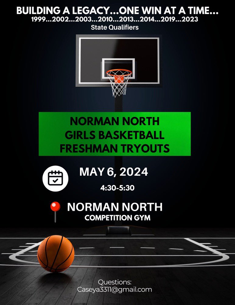 🚨FRESHMAN TRYOUTS🚨 🐺🐺🐺🐺🐺🐺🐺🐺🐺🐺 Incoming freshman! SAVE THE DATE!! Excited to see new faces! Come be apart of the Wolfpack! 💚 @AlBeal1 @T_Kast3 @_CoachLloyd @itsCoachCasey