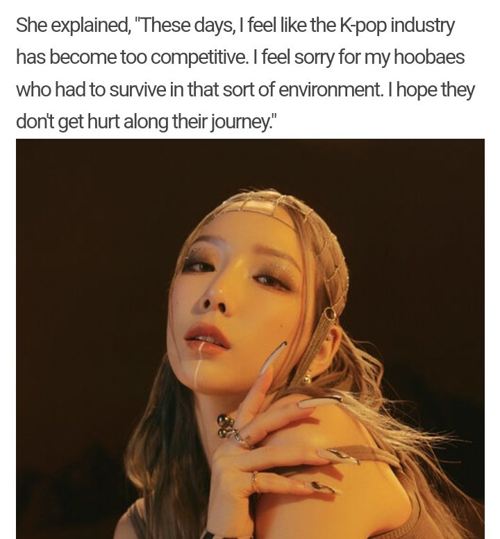 when taeyeon said she feels sorry for newer kpop groups bc of how competitive it became. can't enjoy music properly anymore without ppl pulling up numbers 🧍‍♀️