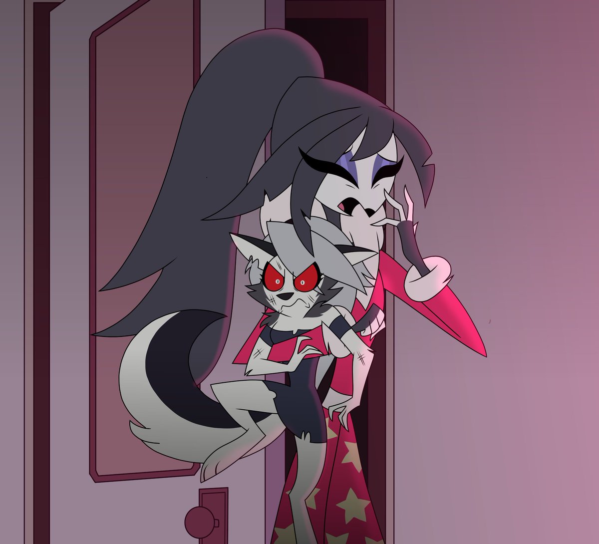 Loona getting into nighttime fights and Octavia having to pick her up, change my mind
.
.
.
#HelluvaBoss #octaviagoetia #loonahelluvaboss #LOONA #HazbinHotel