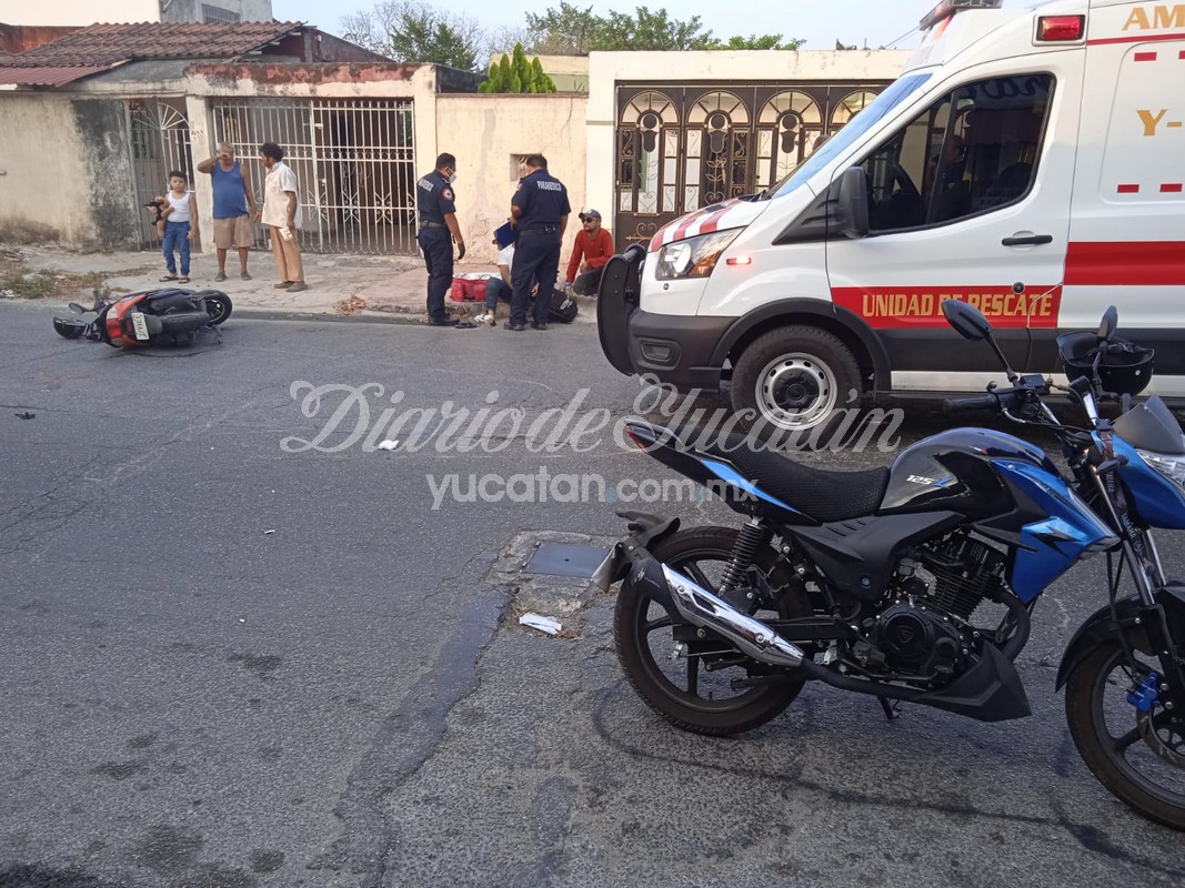 ⚡ Choque de motos en la colonia María Luisa de Mérida; dos heridos yucatan.com.mx/merida/2024/04…