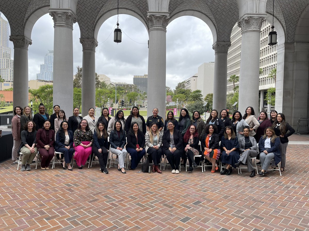 LAFDChief's tweet image. I was honored to be a guest speaker at the @LACity Women’s Management Academy graduation. I’m so proud of all of these women, and want to especially congratulate @LAFD’s very own Ingrid Orellana & Lisa Gerenscer for all of their hard work. Well done, ladies!