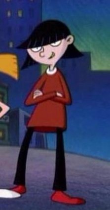 If Rhonda was so rich why was she dressed like a ketchup packet? So I redesigned her outfit to suit that rich girl archetype. #RhondaWellingtonLloyd #heyarnold