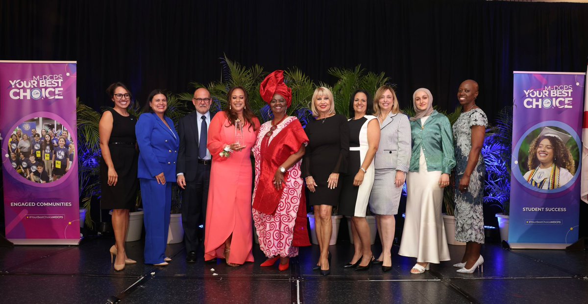 Chantal Osborne from @Lindsey_HTC is our remarkable 2024 Principal of the Year! Your leadership and profound community involvement serve as a beacon of inspiration for all. Congratulations on behalf of the @MDCPS family. #MDCPSPOY #YourBestChoiceMDCPS