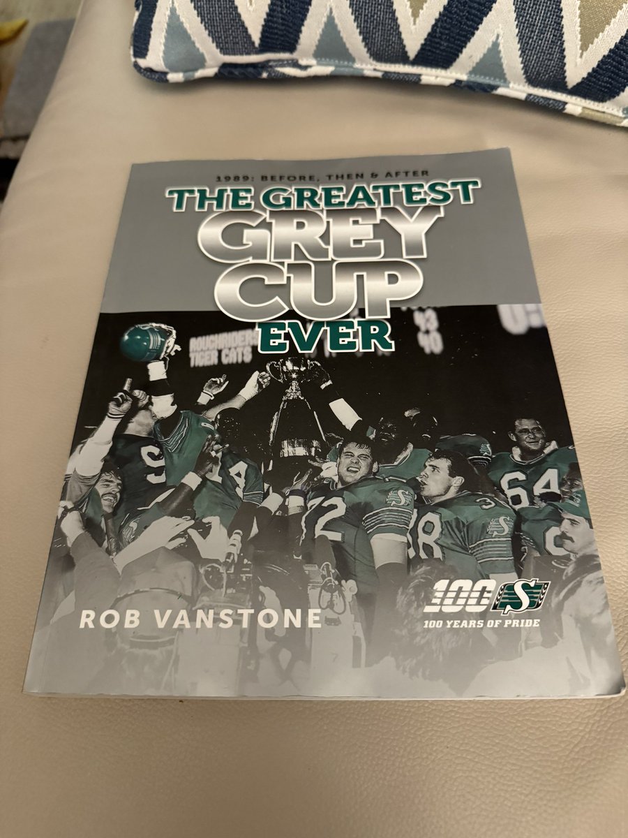 Hey @sskroughriders fans #CFLFamily. I bought a gently used copy of this book only to realize that I already had a copy at home. It’s free to a good home. If you’re interested, let me know!