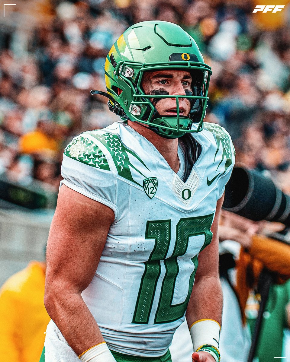 PFF_Broncos's tweet image. Bo Nix: only 5 turnover worthy plays in 2023 (fewest among all QBs) 🎯