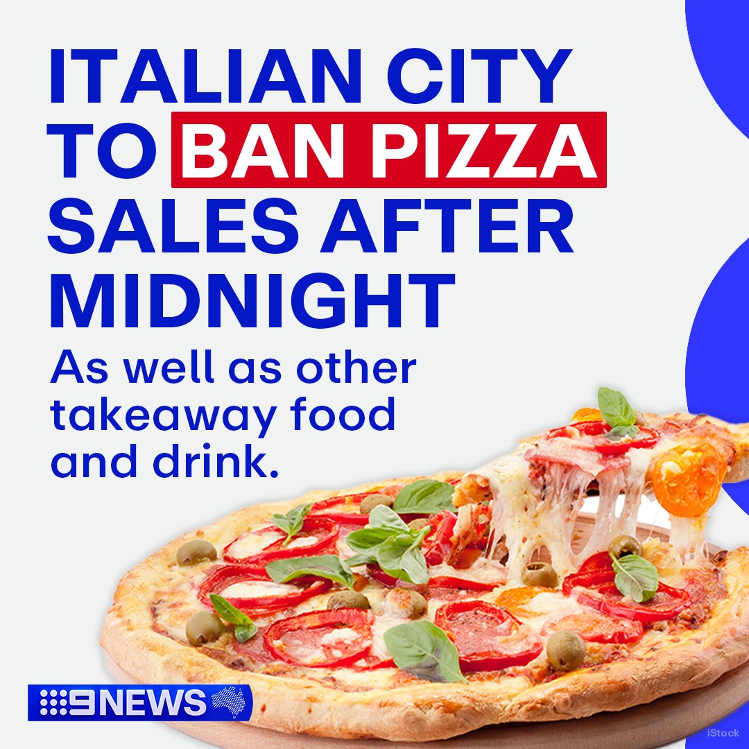 A new law could soon ban the sale of takeaway food and drink in the Italian city of Milan to preserve the 'tranquility' of 12 of the city's busiest districts. #9News DETAILS: nine.social/FDV