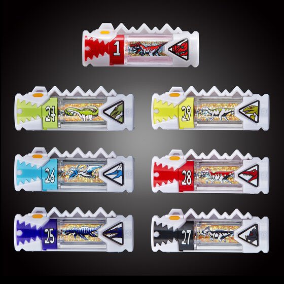 ガーディアンズ獣電池、キョウリュウジャーブレイブで24〜25番はもう出