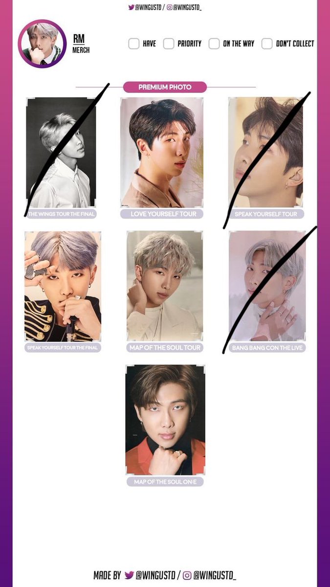 WTS BTS NAMJOON PREMIUM PHOTO

Ori Price - RM60+ (with intl shipping)

Selling for RM40.

DM for pictures and to deal! (I’ll share pics of the merch once im home!)

#pasarbts #namjoon #premiumphoto #btsmerch <a href="/BTSMarketMY/">BTS Market 🇲🇾</a>