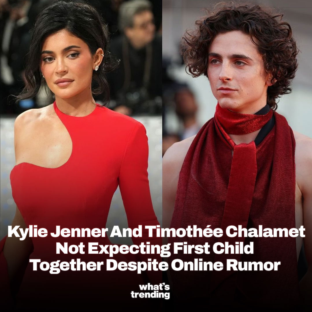 Kylie Jenner and Timothée Chalamet are not expecting their first child together despite online rumors. ⁠ ⁠ News came out that the couple were soon to be welcoming a new one into the world, but a source has come forward claiming it is not true. ⁠ ⁠ 📸: Getty Images