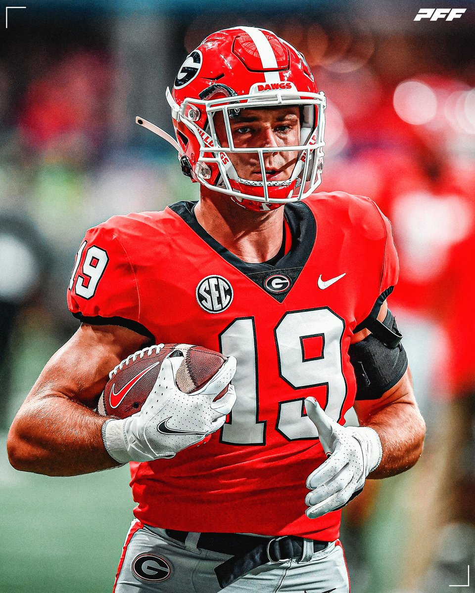 Brock Bowers: The highest graded Tight End in the PFF era (94.1) 🔥