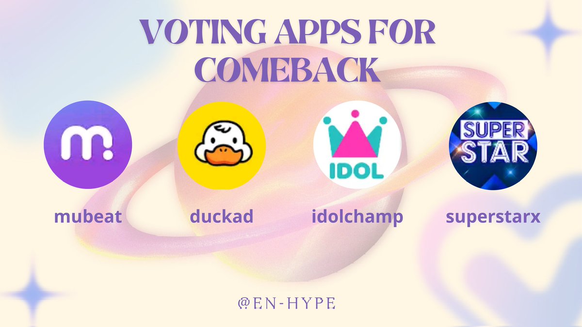 ATTENTION ENGENES ‼️ as you can see the cb is really near and i'm encouraging everyone to please continue collecting on these voting apps as one of the preparation for the cb and as well on the streaming platform. ps : also, if you streaming party on sh, please join 🙏🏻