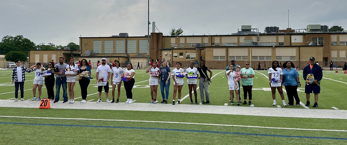 🎉It is Senior Night at our flag football game! 🏈 Join us in celebrating their hard work and dedication as we honor them for their outstanding contributions to the team. #GoLadyEagles #CarterNation @CRSideAthletics