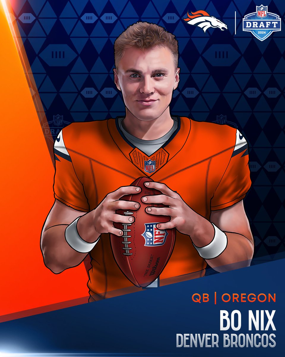 Looking good in orange & blue, @BoNix10! (via @NFL)