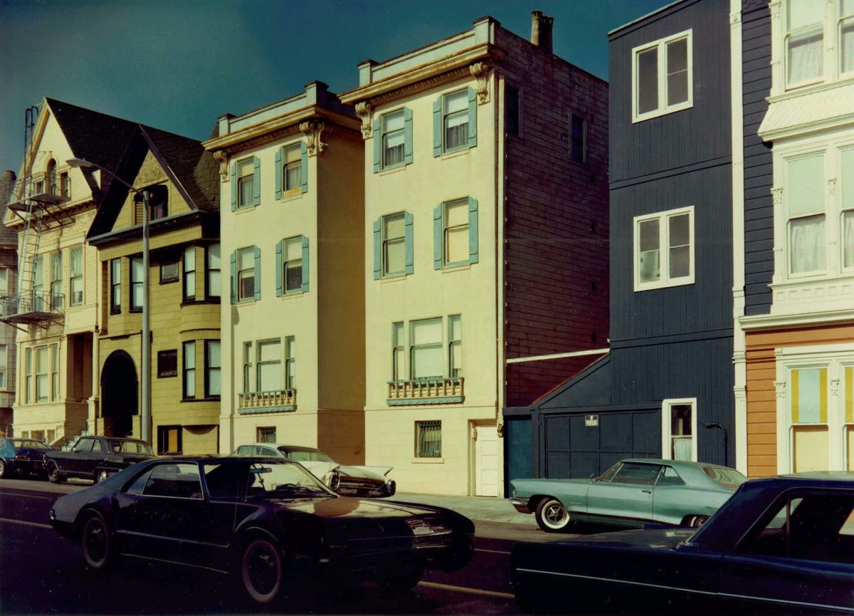 Stephen Shore • Scott Street, San Francisco, August, 1973