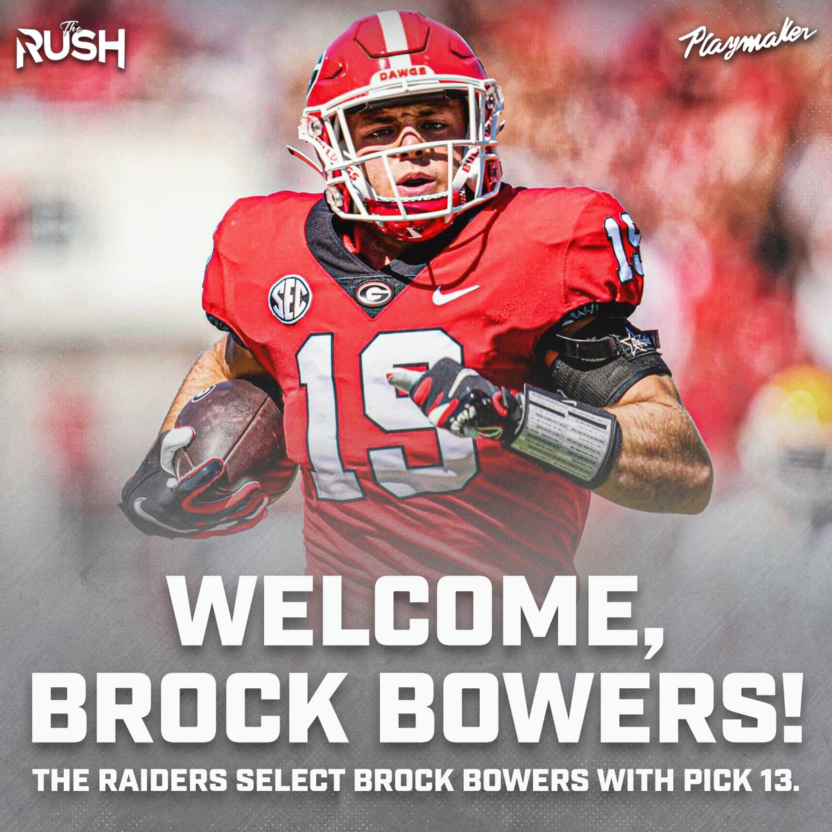 BROCK BOWERS IS A RAIDER ☠️🦅