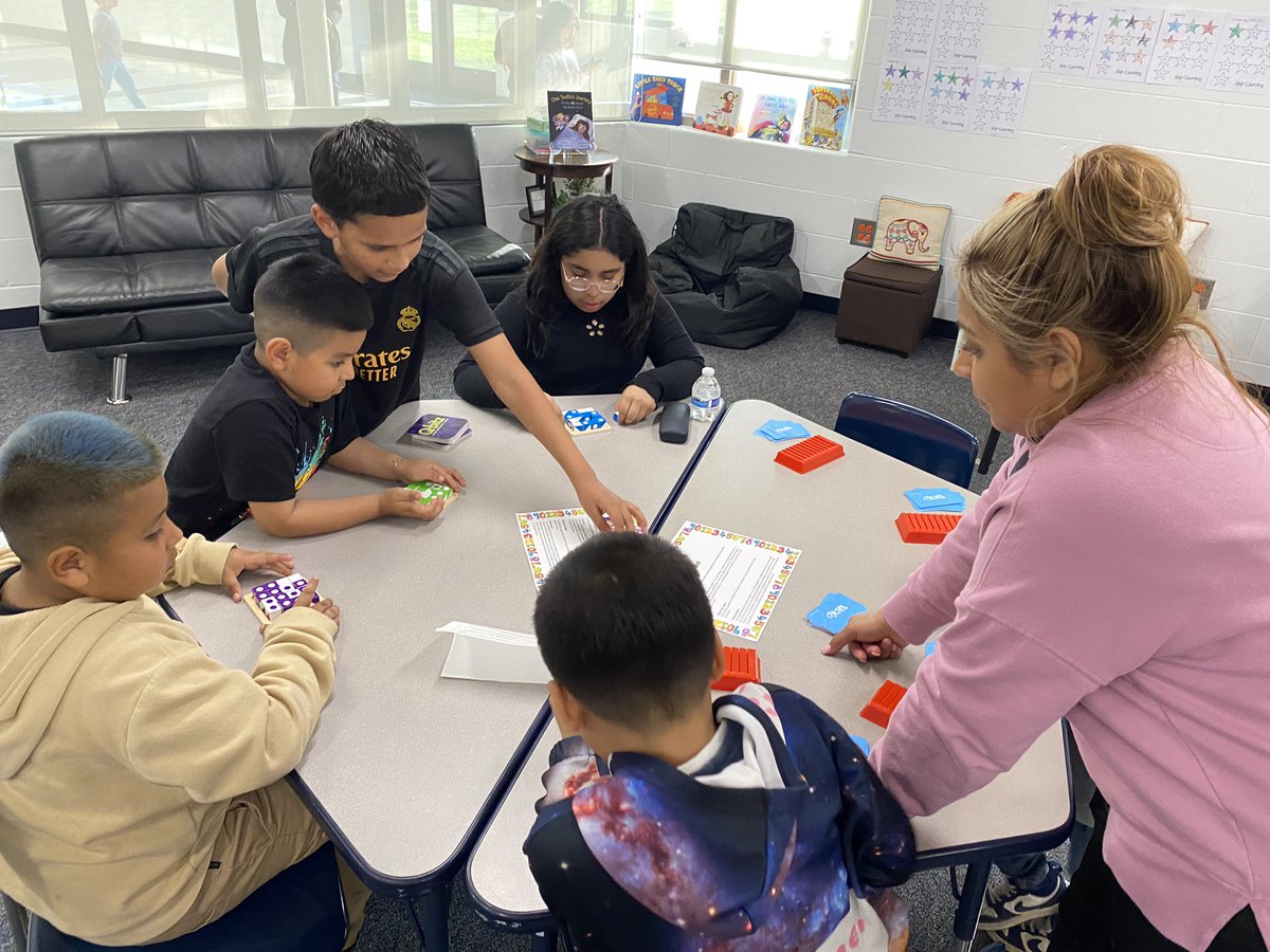 MMarzan5's tweet photo. SC Math Night! Couldn’t have been more proud of our 5th grade junior helpers! This is Salt Creek 👇 @D59SaltCreek https://t.co/sgvEhVpR2E