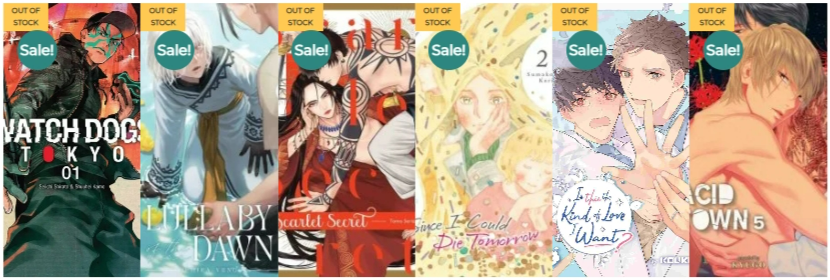 Good morning, everyone! @TOKYOPOP and imprint Love X Love Releases for April 2024! ----- eiwamangastore.com/tokyopop-and-l… ----- #EiwaSpecialOrder #EiwaPreOrder