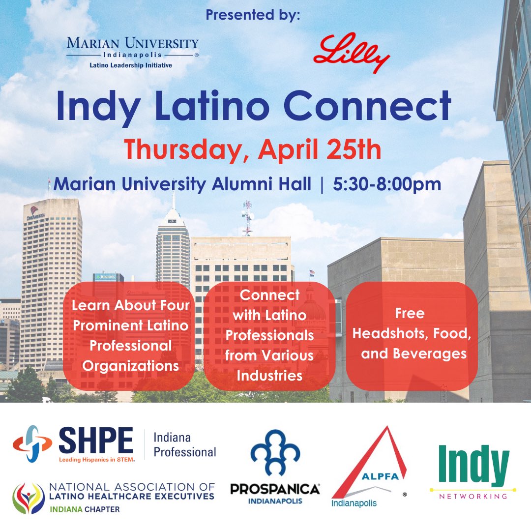 #IndyLatinoConnect at @MarianUniv was a blast! Great opportunity for connecting organization of professionals with Latina and Latino students! Muchas felicidades Marisa @Marisa_GSLatinx y Manuela Salazar por tan exitoso evento que conecta educación y talento con oportunidades!