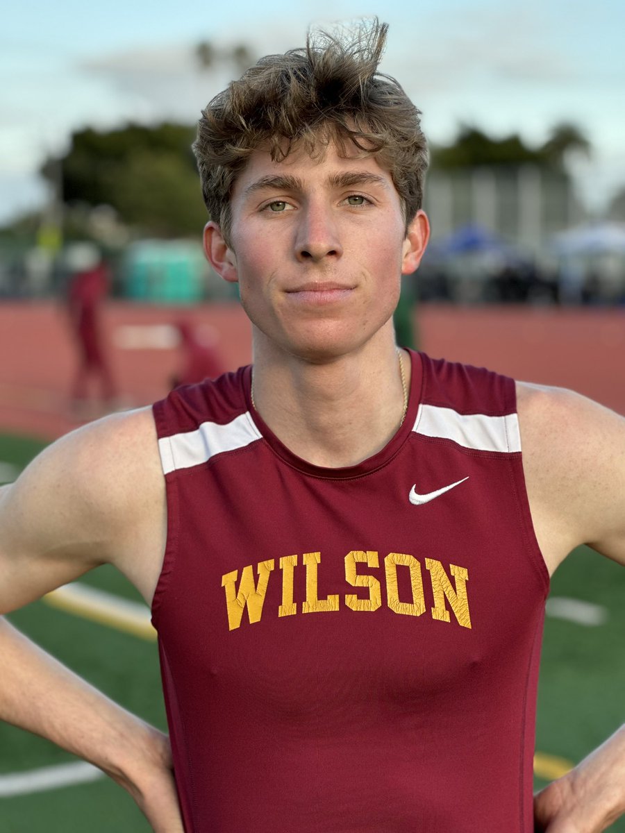 Polys Shirayah Lewis-Williams (2:13.23) and Wilson’s JT Kraemer (1:53.62) win the 800