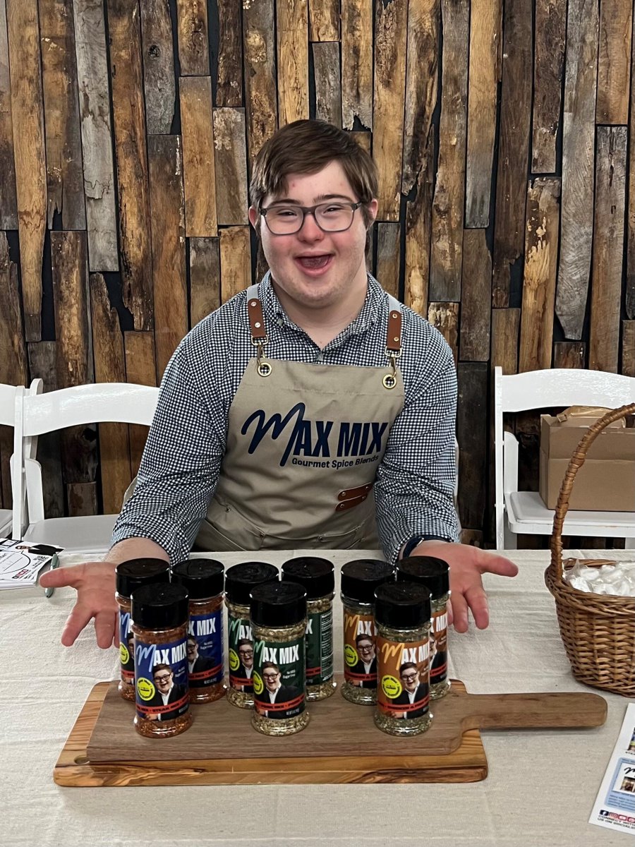 Meet Max, the Founder of his own company called Max Mix Gourmet Spice Blends. He started creating spice mixes as gifts for family and friends, and used his hobby to create an independent life. #downsyndrome
Share YOUR favorite photos with our community: bit.ly/3NsYrse