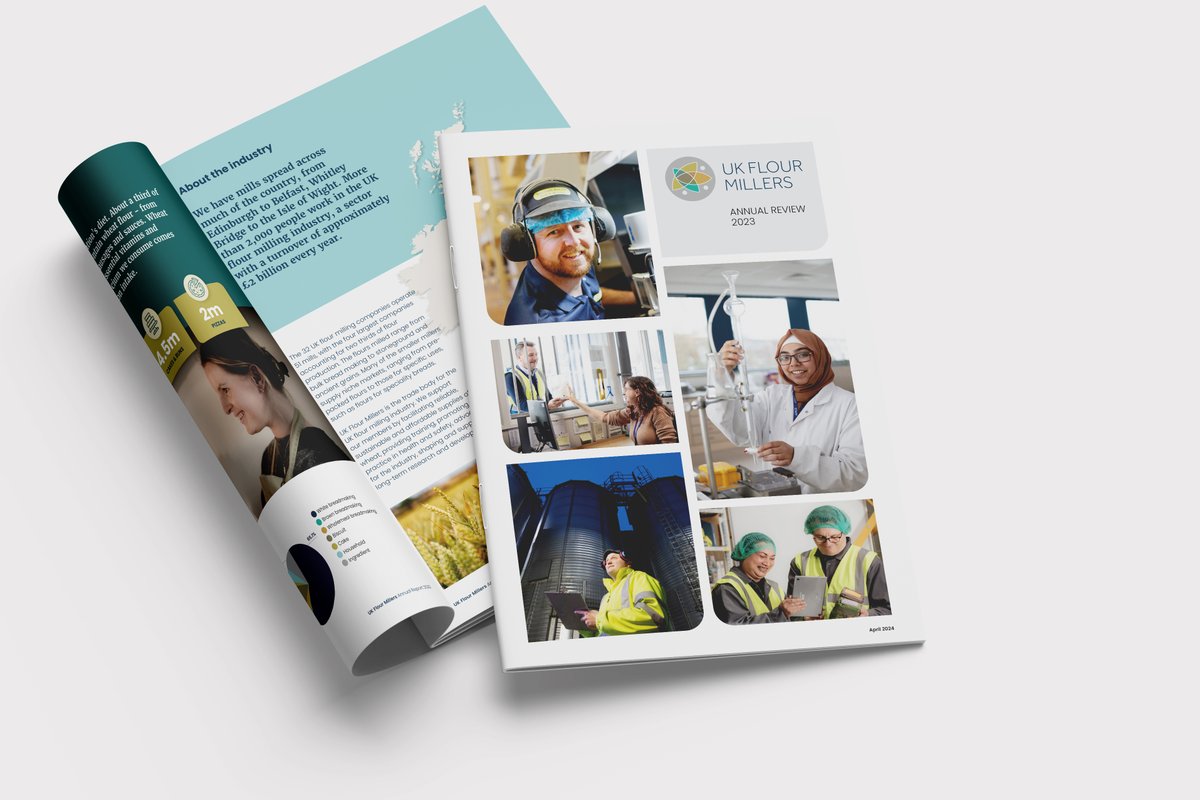 Our first Annual Review shows that, in 2023, the UK flour milling industry supplied 3.8 million tonnes of flour, milled using 4.0 million tonnes of home-grown wheat, with the sector remaining one of the largest customers for UK wheat farmers. Learn more: ukflourmillers.org/_files/ugd/7df…