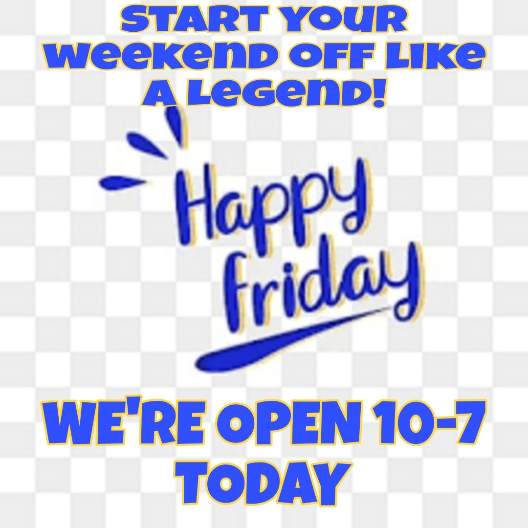 HAPPY FRIDAY!  #Legendary #Deals #stockup #sale #smok #geekvape #sebring #florida #nolimit #saltnic #disposables #supportlocal #ShopLocal #momandpopshop #WeGotWhatYouNeed #Czar #Raz and more BEST PRICES IN TOWN!