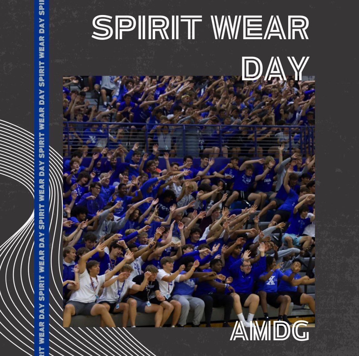 Reminder: Tomorrow is a Spirit Wear Day! #GoBombers