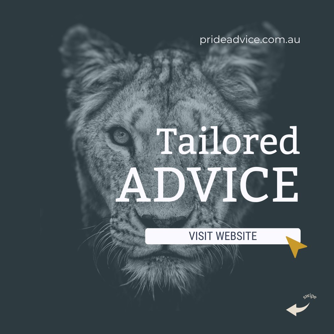 For a journey of financial success with pride! Our revamped website is here to guide you. Explore our fresh look, enhanced features, and expert consultation options — prideadvice.com.au

#prideadvice #financialadvisers #agedcare #retirement #superannuation #insurance