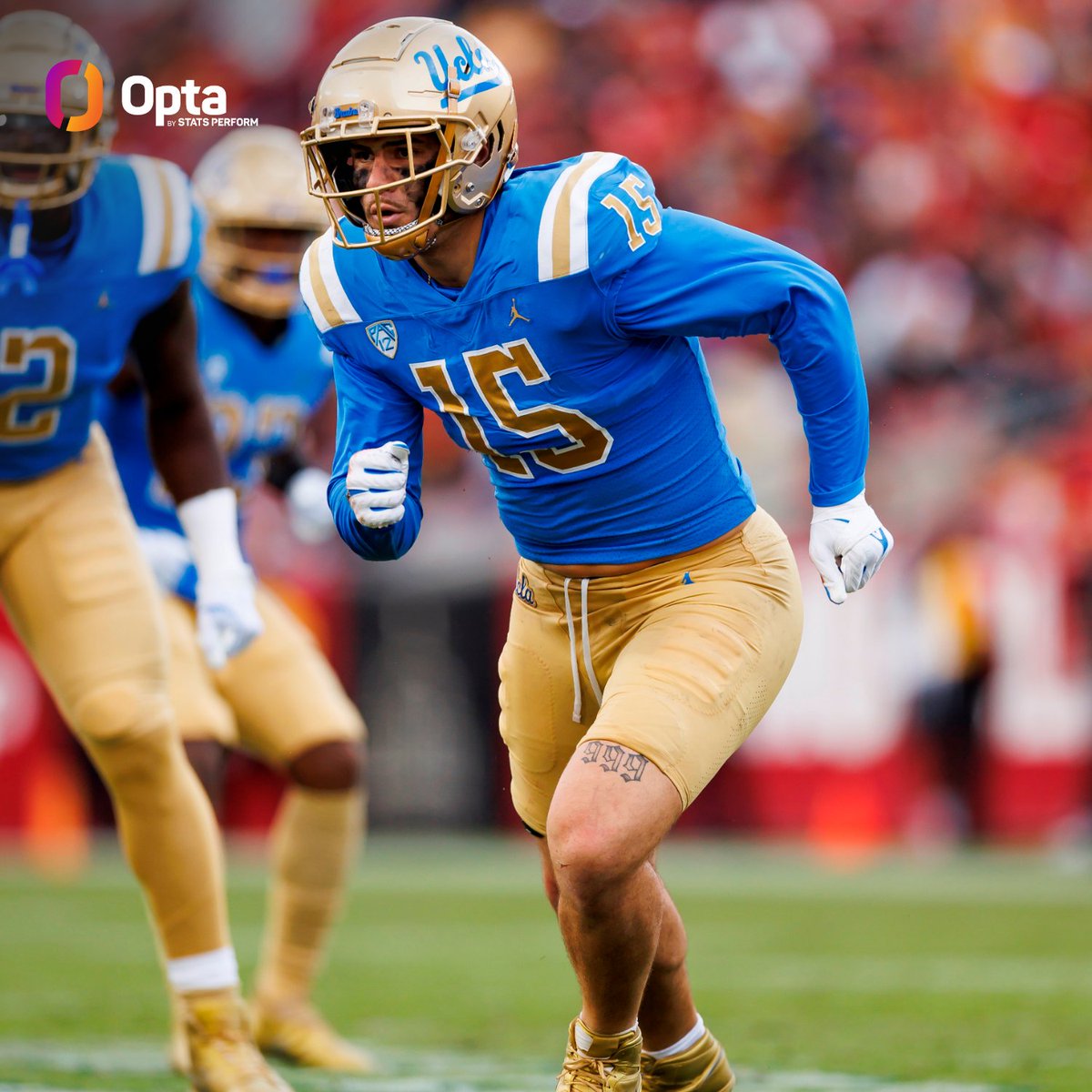 The @Colts have selected Laiatu Latu in the #NFLDraft. Latu's 38.3% pressure rate ranked first among FBS edge rushers in 2023 (min. 100 pass rush attempts), with the difference between Latu and second being the same as the difference between second and 31st.